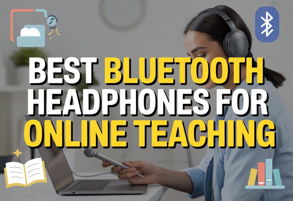 Best Bluetooth Headphones for Online Teaching