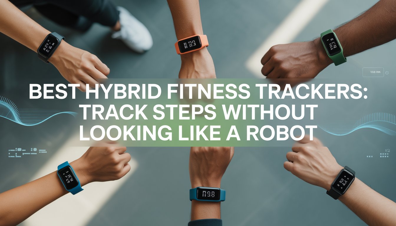 Best Hybrid Fitness Trackers: Track Steps Without Looking Like a Robot