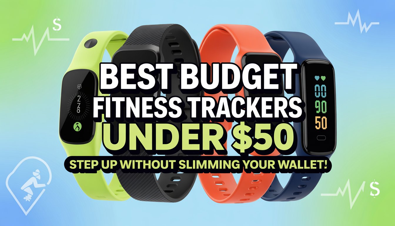Best Budget Fitness Trackers Under $50: Step Up Without Slimming Your ...