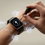 Smartwatch Error Code 8001 Fix: How to Outsmart Your Not-So-Smart Watch Close-up of a smartwatch showing an error symbol with hands holding a small screwdriver nearby, surrounded by floating icons representing tools and connectivity.