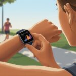 How to use a smartwatch with Strava and finally prove your run wasn’t just a lap to the fridge A person wearing a smartwatch outdoors, tracking their fitness activity with visible workout data on the watch screen.